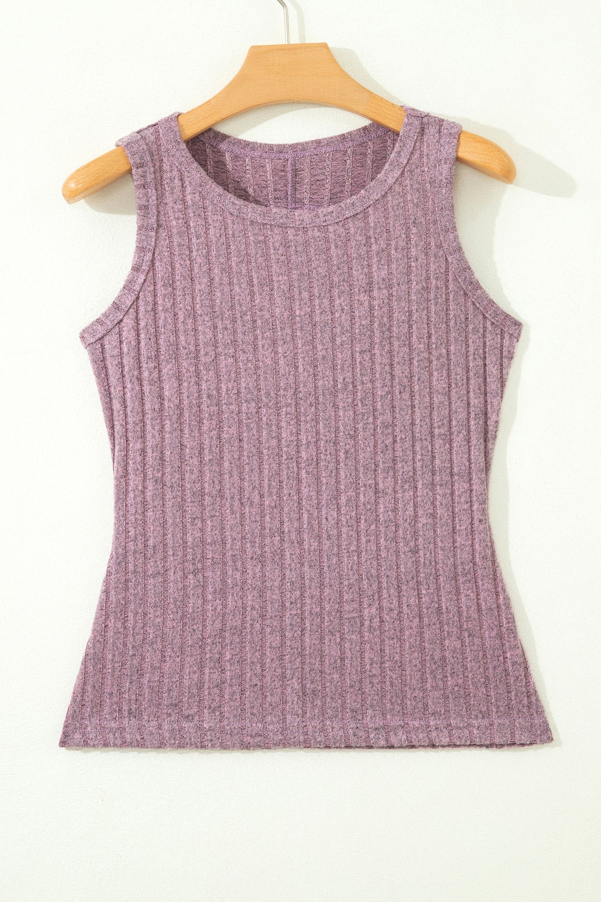 Sea Green Slim Ribbed Mineral Wash Tank Top